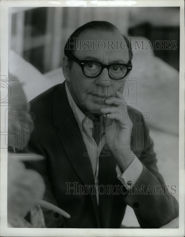 1972 Press Photo Jack Benny Comedian TV &amp; Movie Actor - RRW27313 - Historic Images