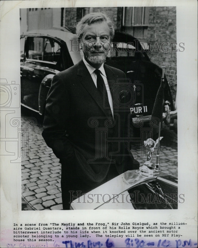 1970 Press Photo Sir John Gielgud Actor - RRW27427 - Historic Images