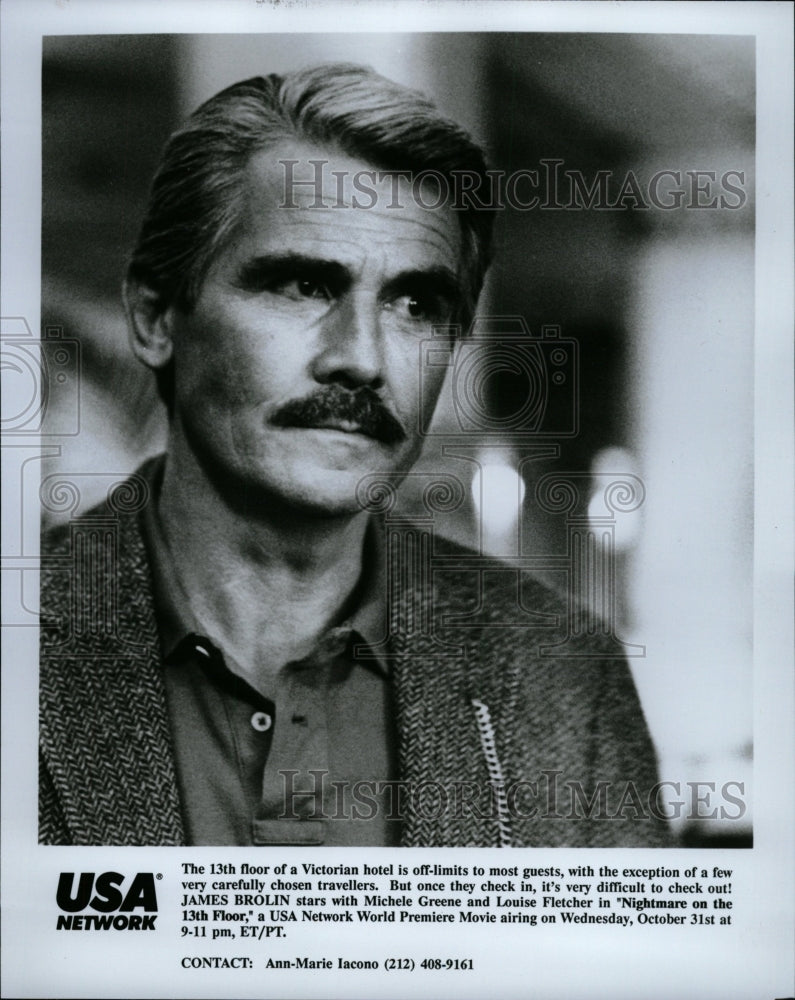 1990 Press Photo James Brolin Actor - RRW27635 - Historic Images