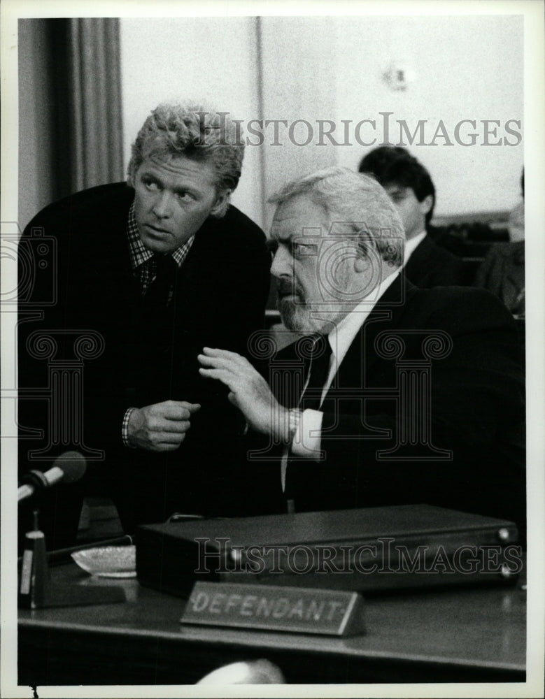 1987 Press Photo Actor Raymond Burr - RRW27681 - Historic Images