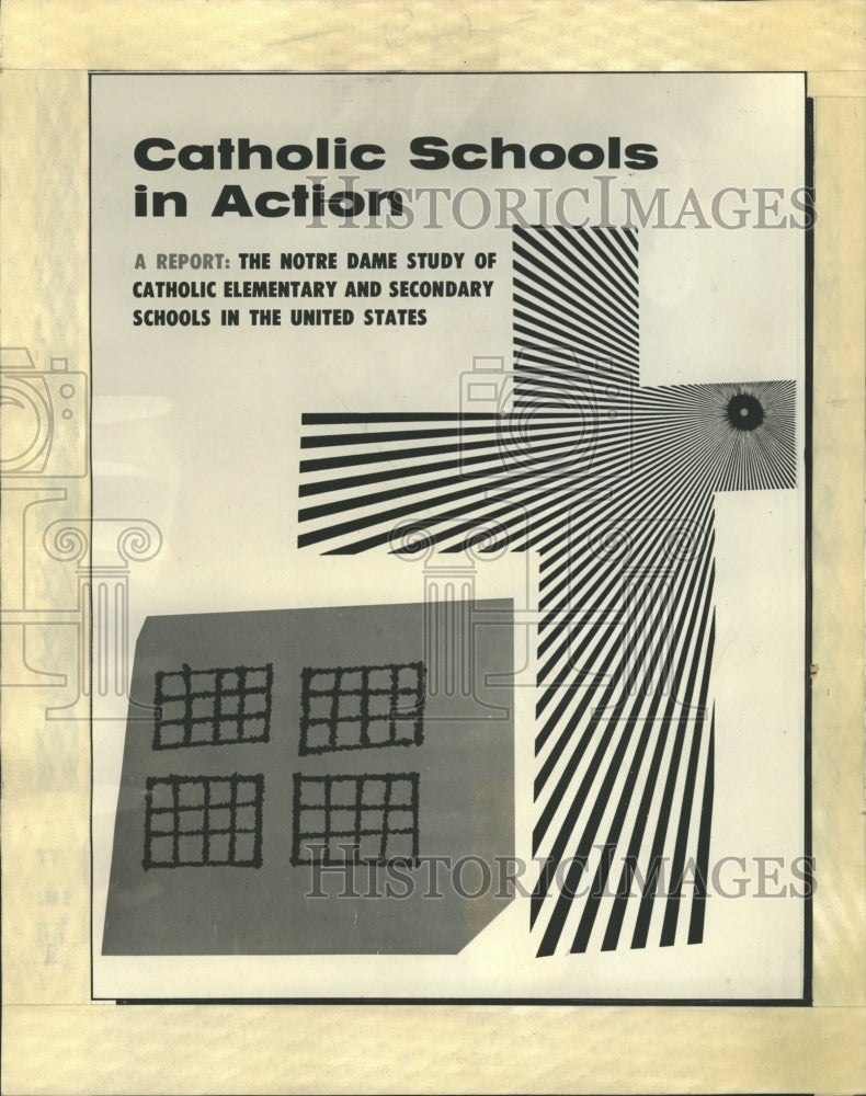 1966 Press Photo Catholic Schools In Action Report - RRW27809 - Historic Images