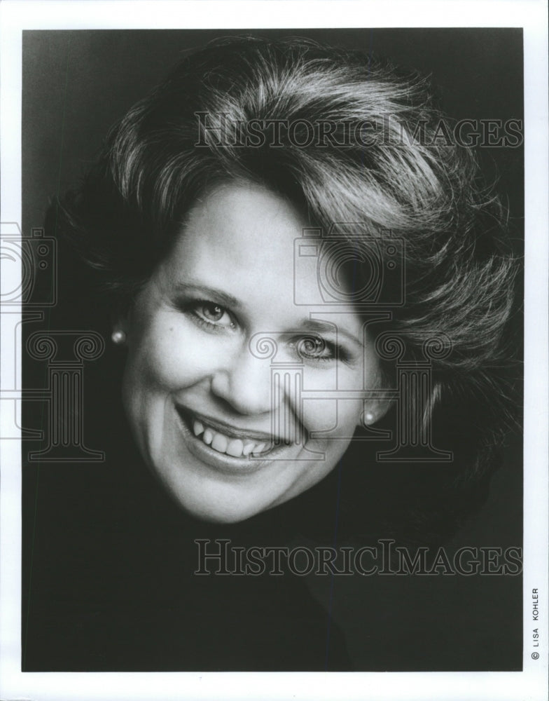 1993 Press Photo Sheryl Woods American Opera Soprano - RRW27935 - Historic Images