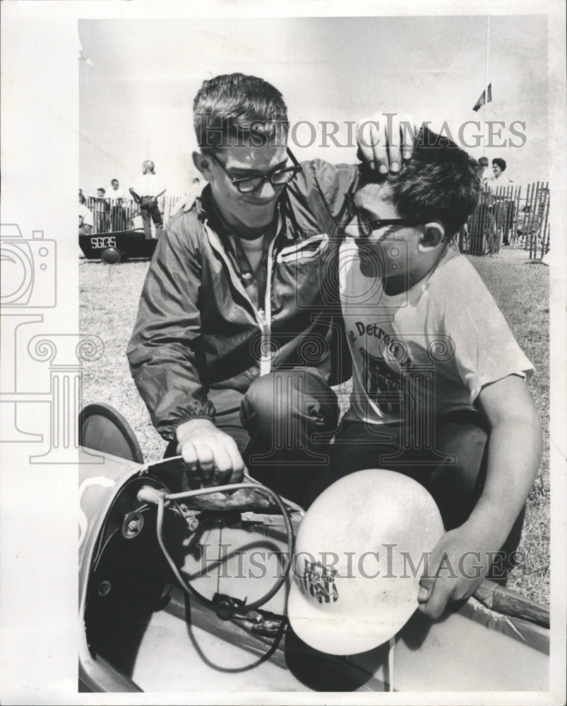 1966 Press Photo Gary Woodside Soap Box Race Winner - RRW27957 - Historic Images