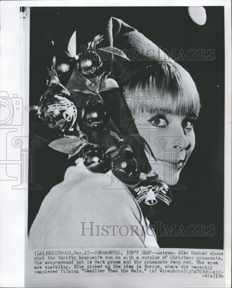 1966 Press Photo Actress Elke Sommer - RRW28125 - Historic Images