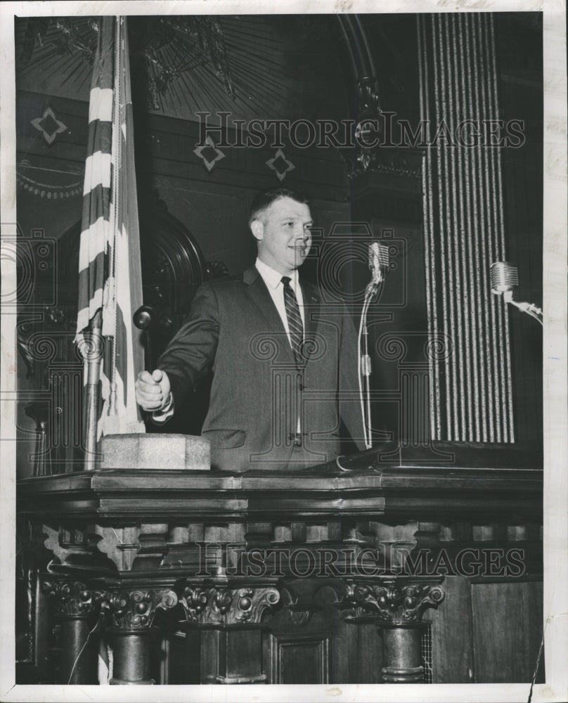 1959 Press Photo Senate Lt Gov John Swainson - RRW28137 - Historic Images