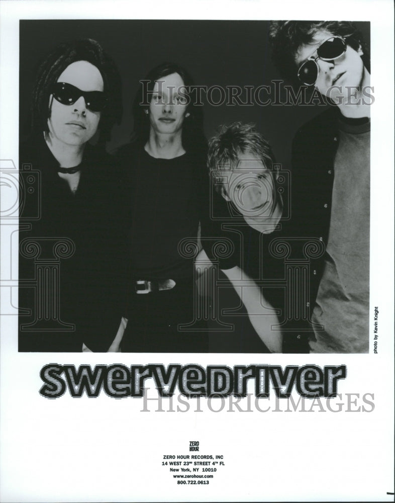 1998 Press Photo Music Group Swervedriver - RRW28241 - Historic Images