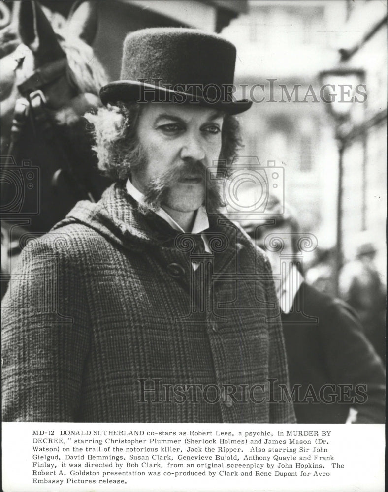 1979 Press Photo Donald Sutherland Canadian Film Actor - RRW28293 - Historic Images