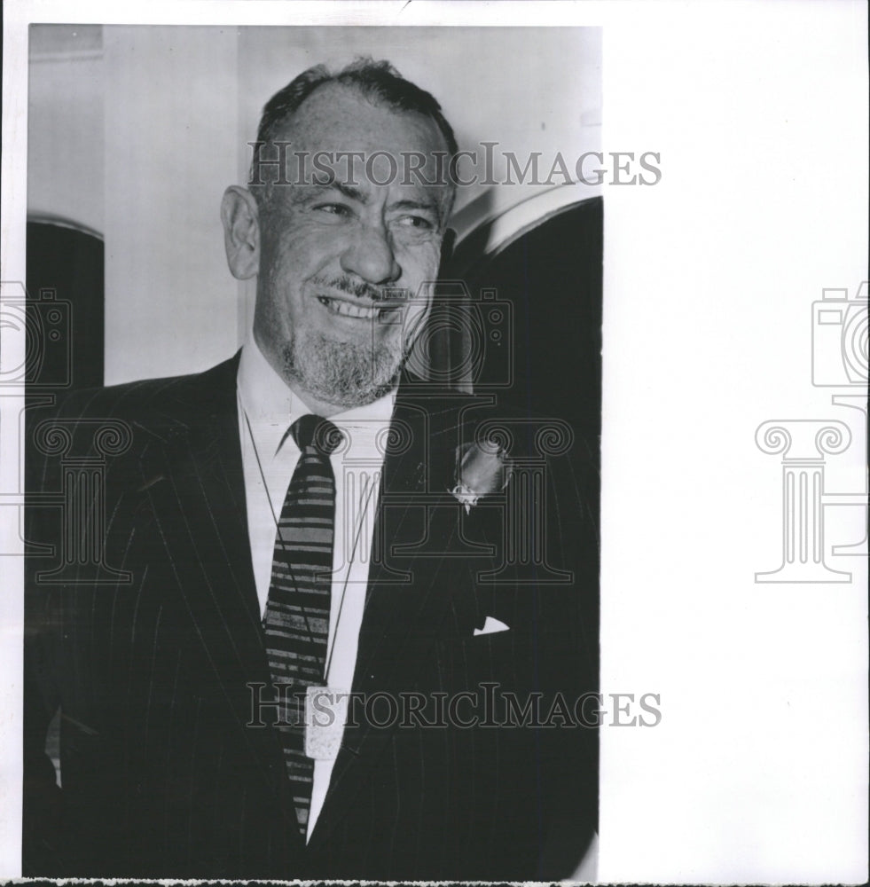 1962 Press Photo Author John Steinbeck - RRW28319 - Historic Images