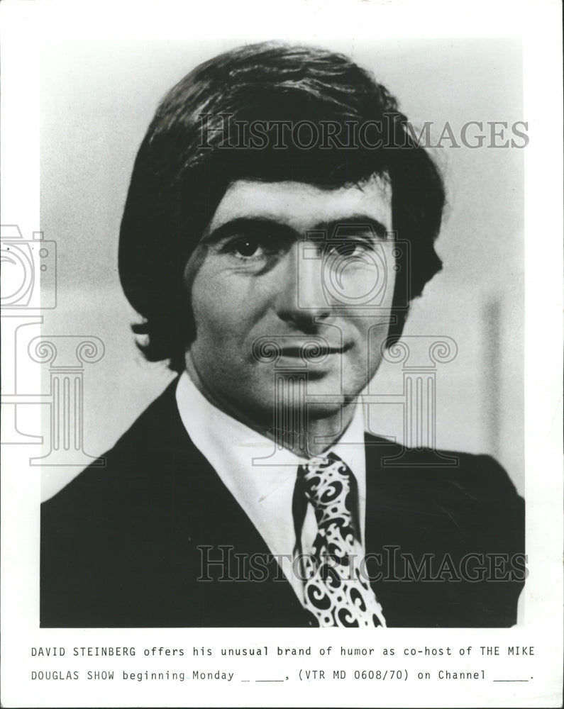 1971 Press Photo Canadian Comedian David Steinberg - RRW28331 - Historic Images