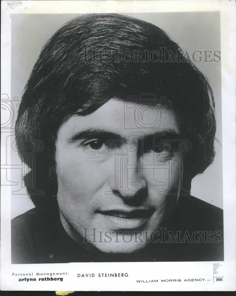 1972 Press Photo David Steinberg, actor - RRW28333 - Historic Images