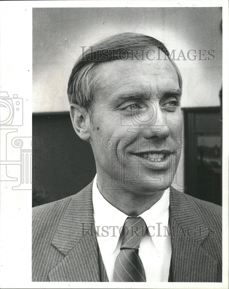 1983 Press Photo Politician Earl Mick Steiner - RRW28353 - Historic Images