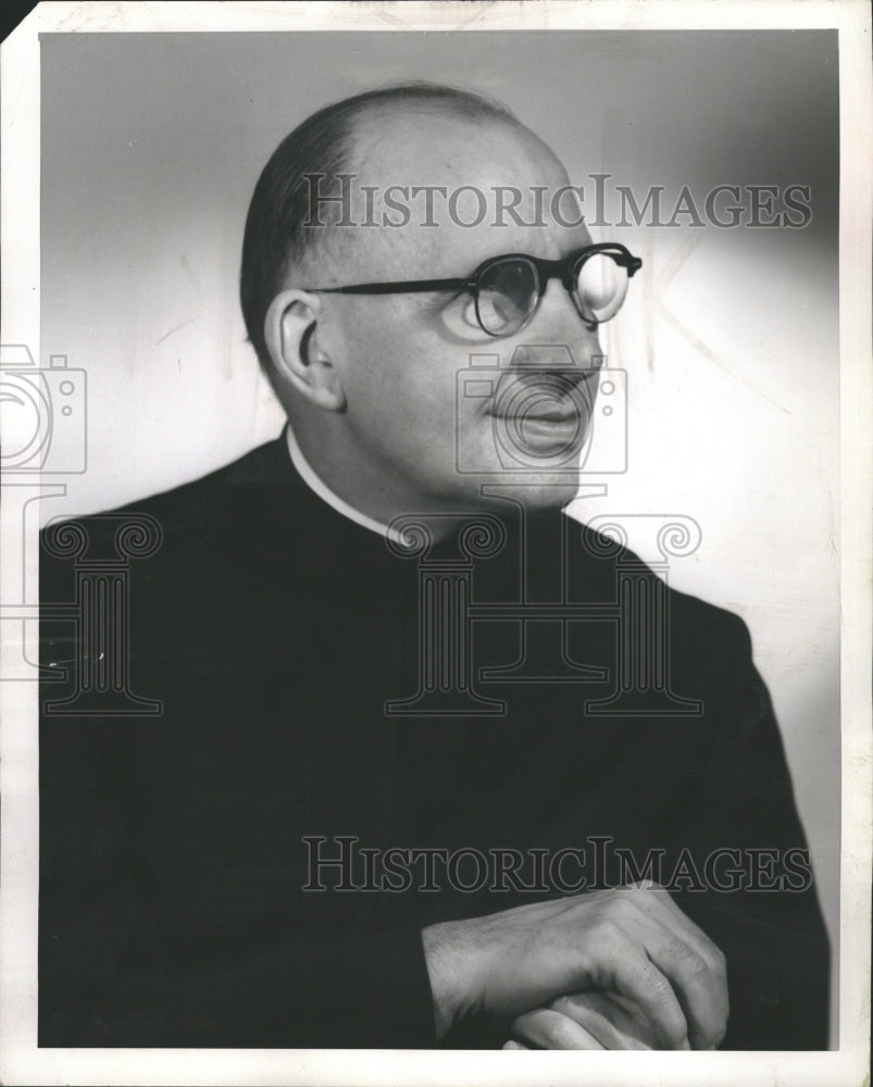 1952 Press Photo Celestin J. Steiner Detroit University - RRW28363 - Historic Images