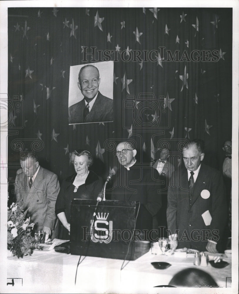 1953 Press Photo Invocation - RRW28369 - Historic Images