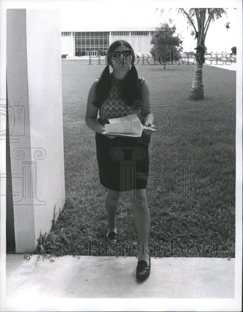 1968 Press Photo Edith Stern, young genius - RRW28447 - Historic Images