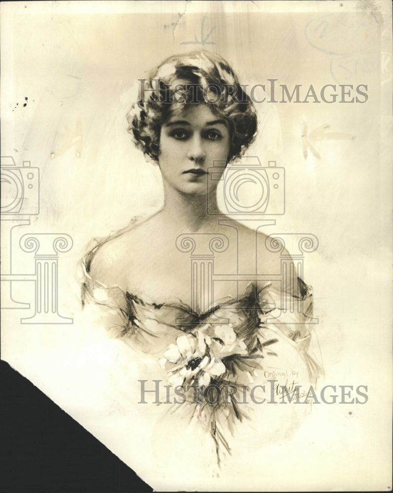 1924 Press Photo Emily Stevens - RRW28551 - Historic Images