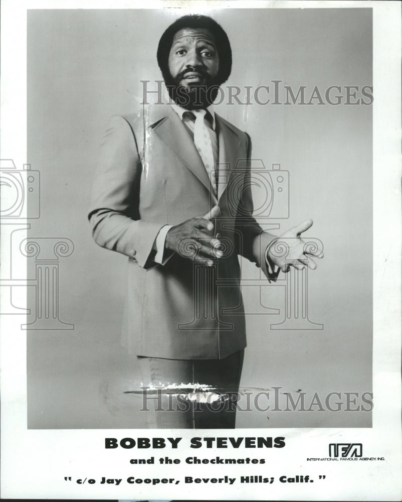 1970 Press Photo Bobby Stevens Actor Lead Singer - RRW28555 - Historic Images