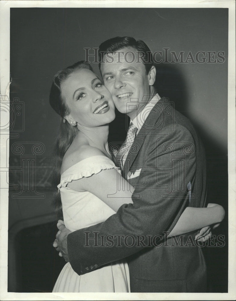 1959 Press Photo Ann Jefferys and Robert Sterling - RRW28679 - Historic Images