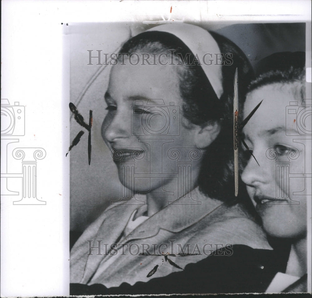 1963 Press Photo Britain&#39;s Princess Anne Goes To School - RRW28747 - Historic Images