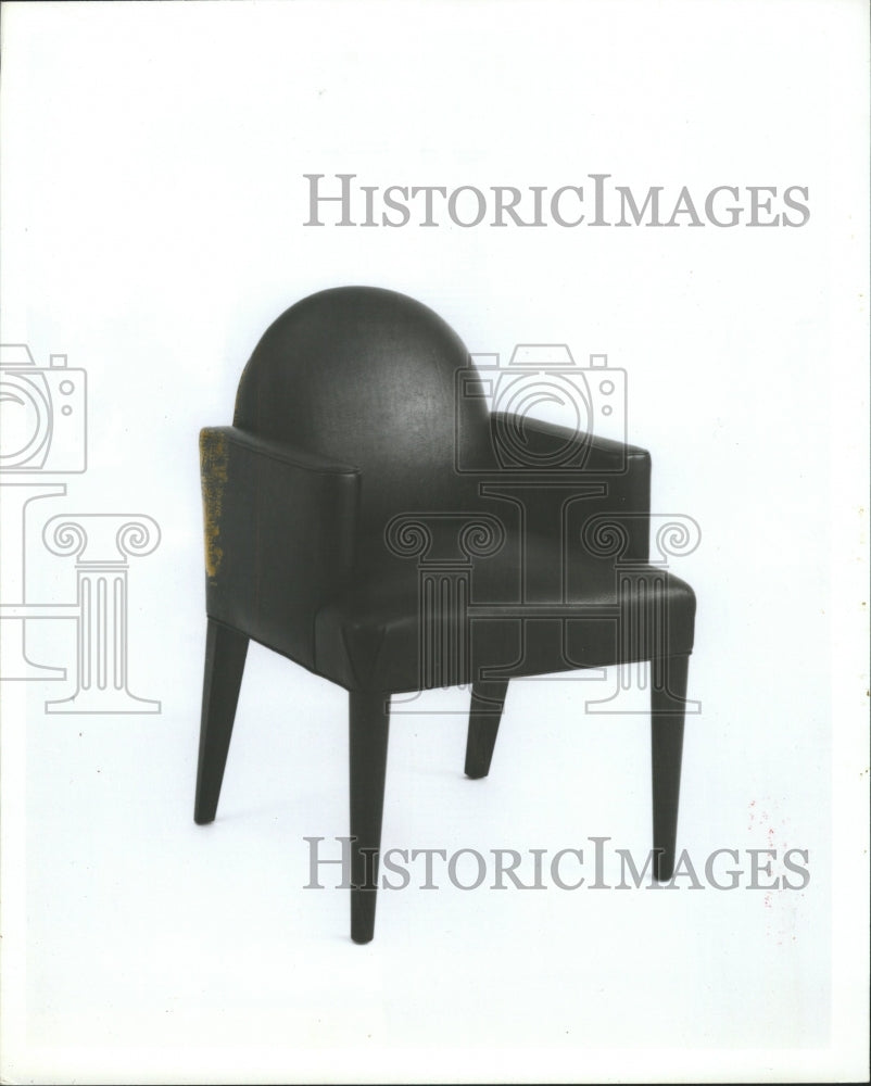 1983 Press Photo Donghia Designed Luna Chair Furniture - RRW28779 - Historic Images