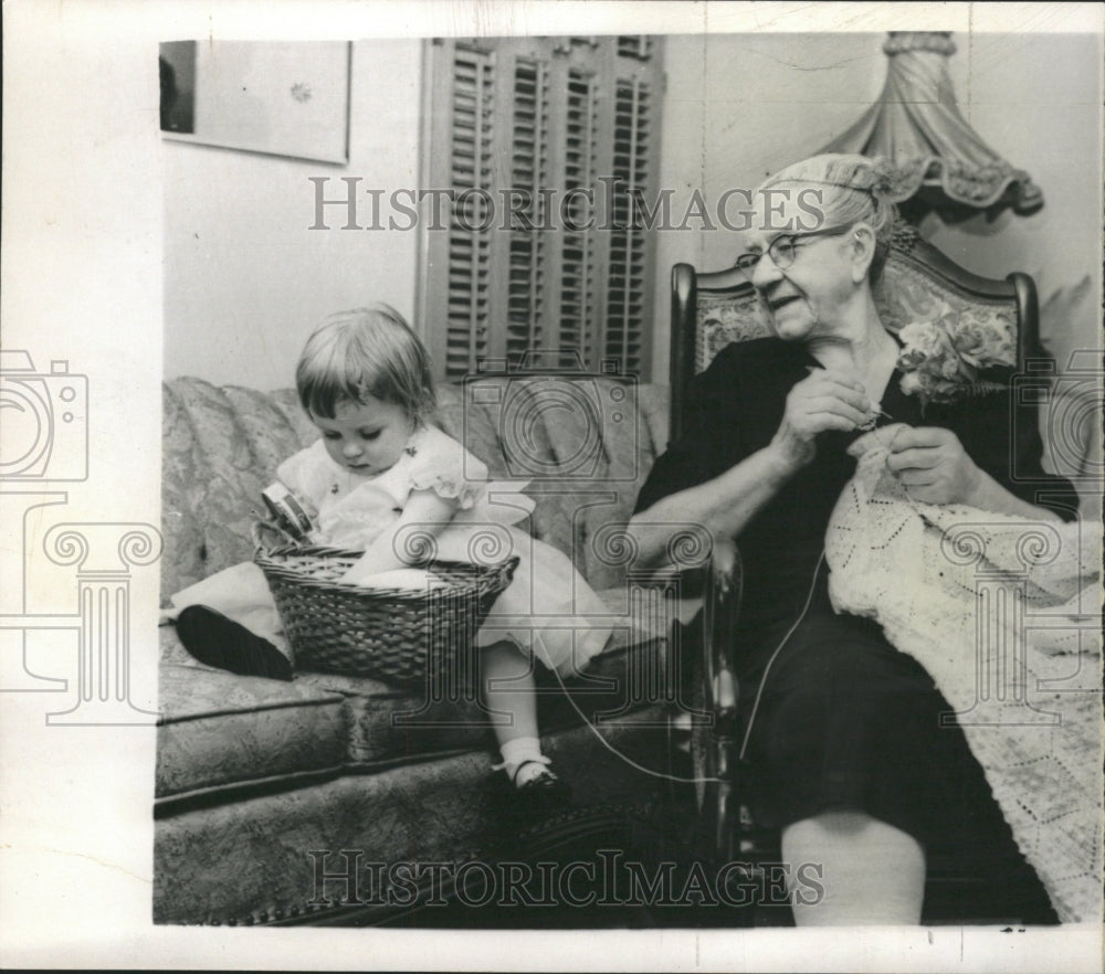 1966 Press Photo Mrs. Victoria Adamczyk Centenarian - RRW28895 - Historic Images