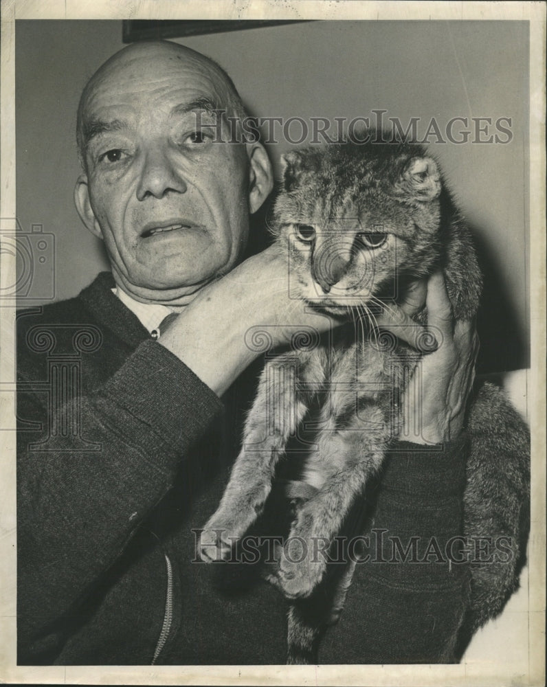 1967 Press Photo Flat Nose caretaker William Fields - RRW28941 - Historic Images