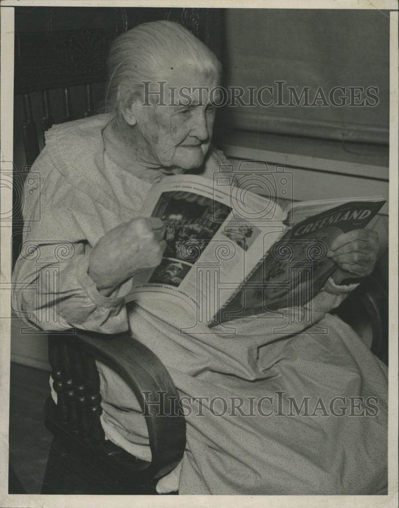 1937 Press Photo Mrs Malinda French St Louis Glasses - RRW29207 - Historic Images