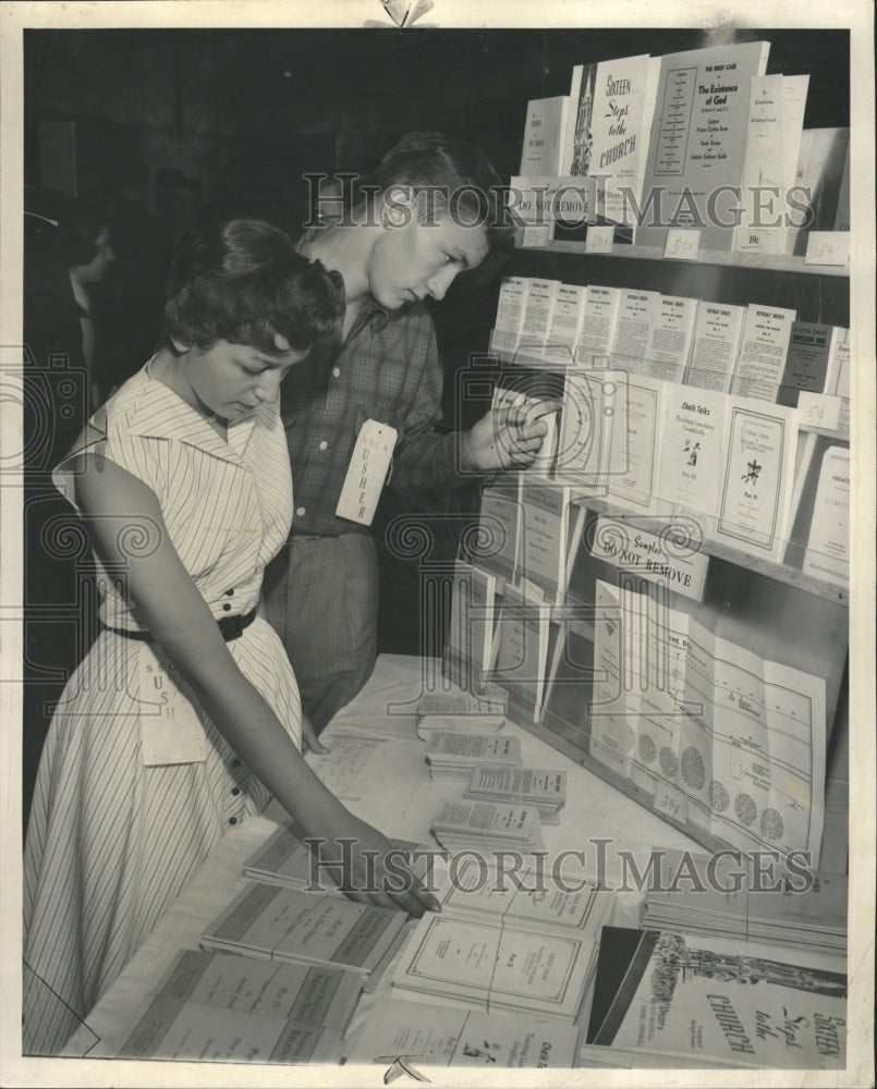 1953 Press Photo Summer School Catholic Action Morrison - RRW29383 - Historic Images