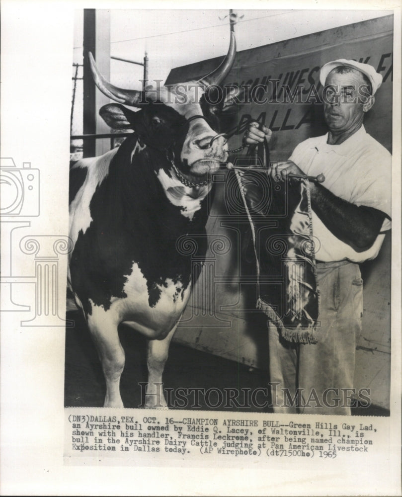 1965 Press Photo Green Hills Gay Lad Eddie Lacey - RRW29781 - Historic Images