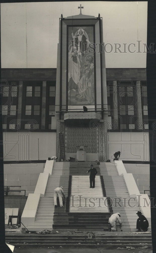 1945 Press Photo Edward Joseph Kelly chief engineer - RRW29829 - Historic Images