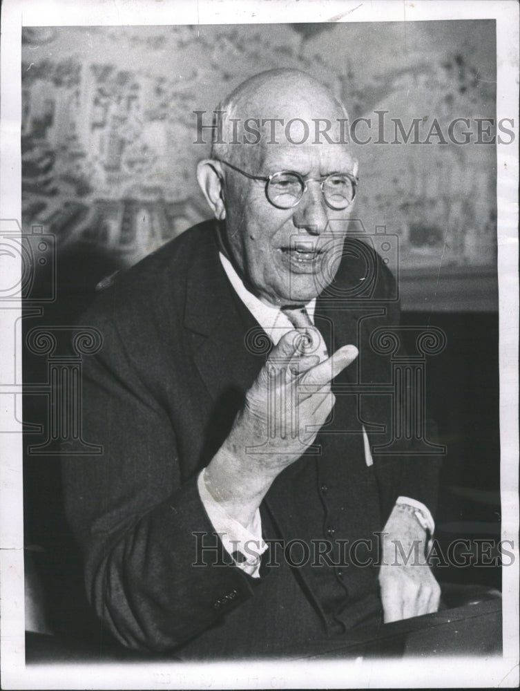 1958 Press Photo Charles Franklin Kettering Delco CEO - RRW29907 - Historic Images