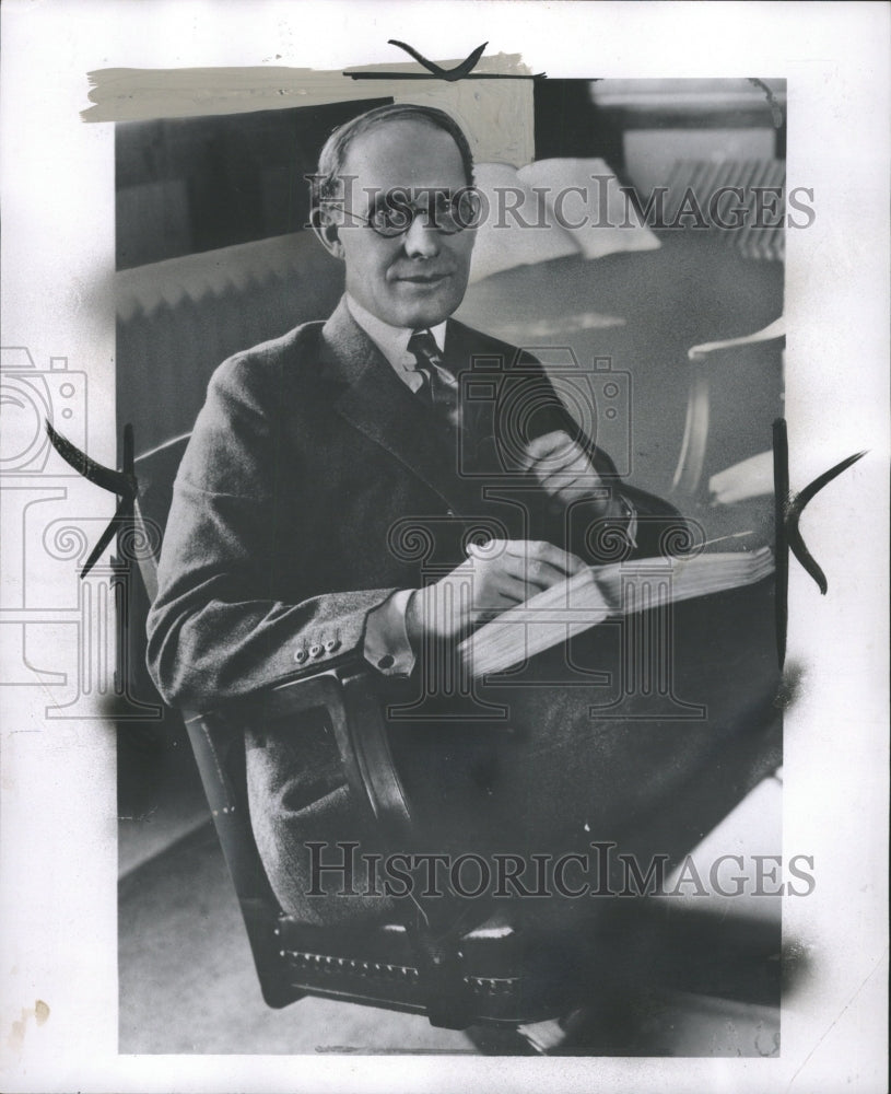 1958 Press Photo Charles Kettering president Research - RRW29909 - Historic Images