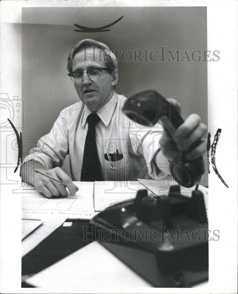 1973 Press Photo Michael Kerwin Politician - RRW29917 - Historic Images