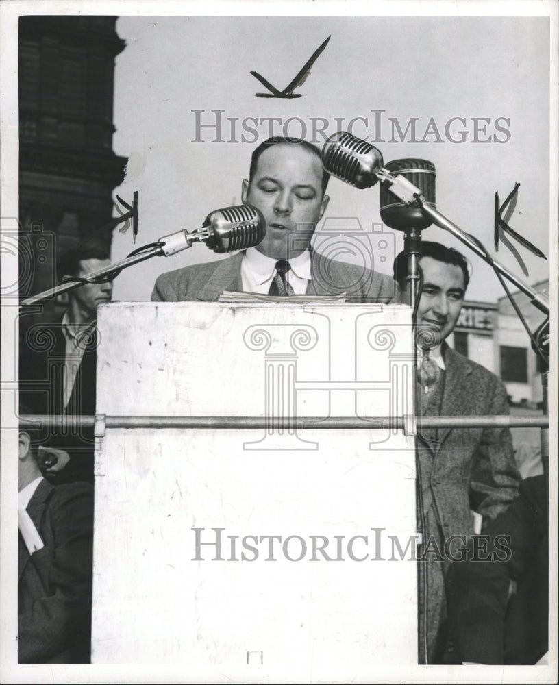 1947 Press Photo Robert H. Keys Foreman&#39;s Association - RRW29943 - Historic Images