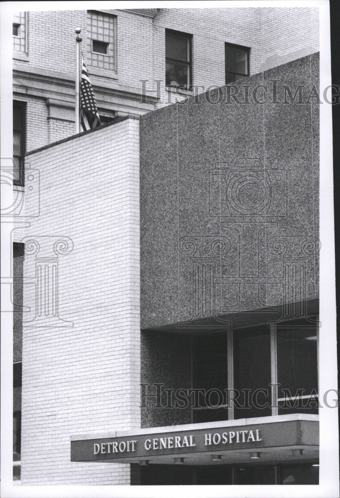 1970 Press Photo Detroit General Hospital Receiving - RRW30209 - Historic Images