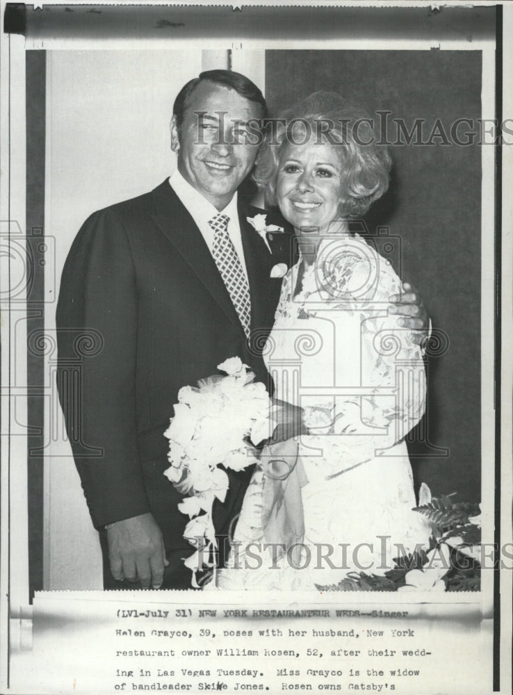 1968 Press Photo Helen Grayco American Actress Singer - RRW30403 - Historic Images