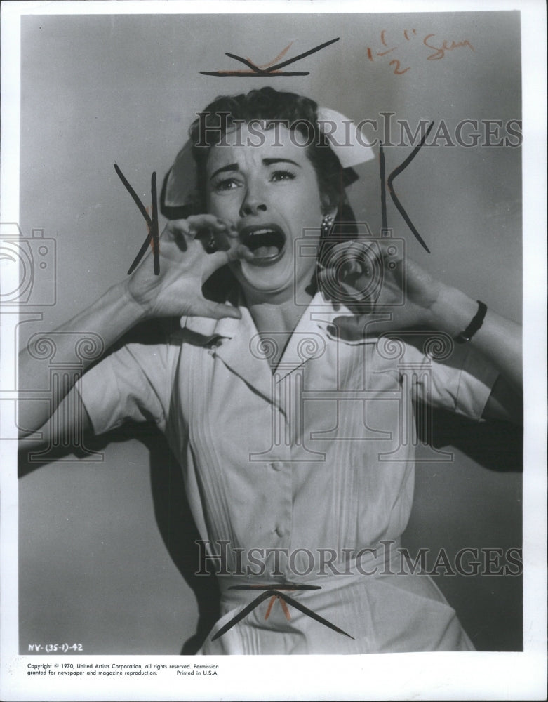 1970 Press Photo Coleen Gray American Movie Actress - RRW30435 - Historic Images