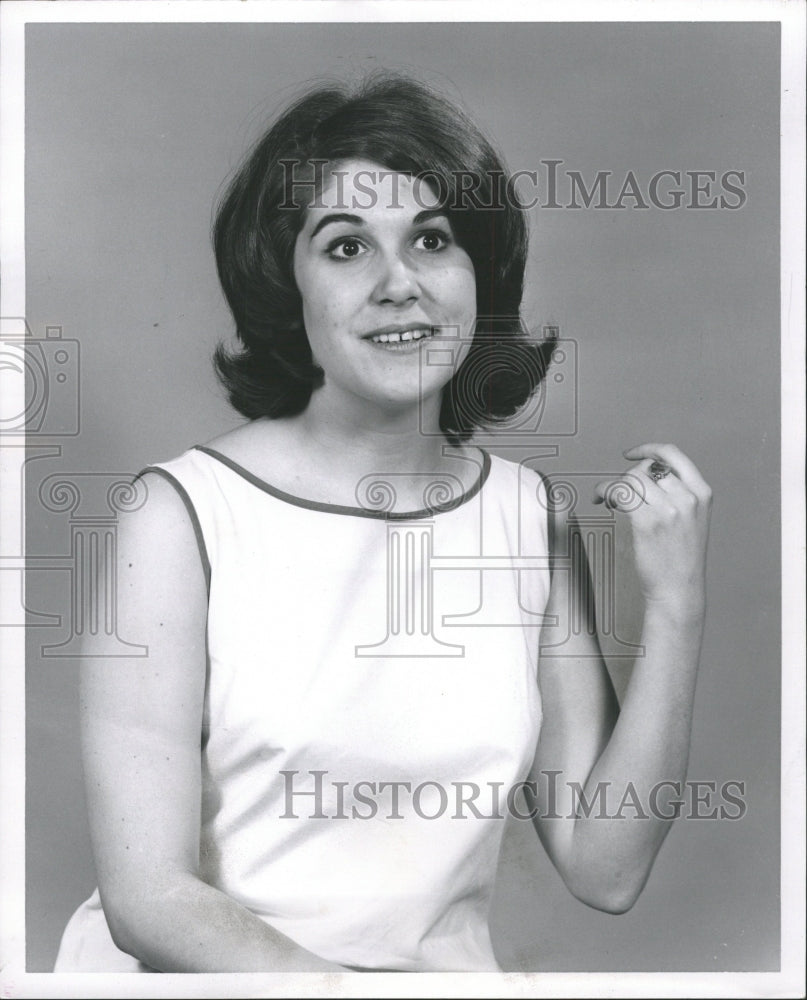 1966 Press Photo Ingrid Sonnichsen actress Hellebore - RRW30485 - Historic Images