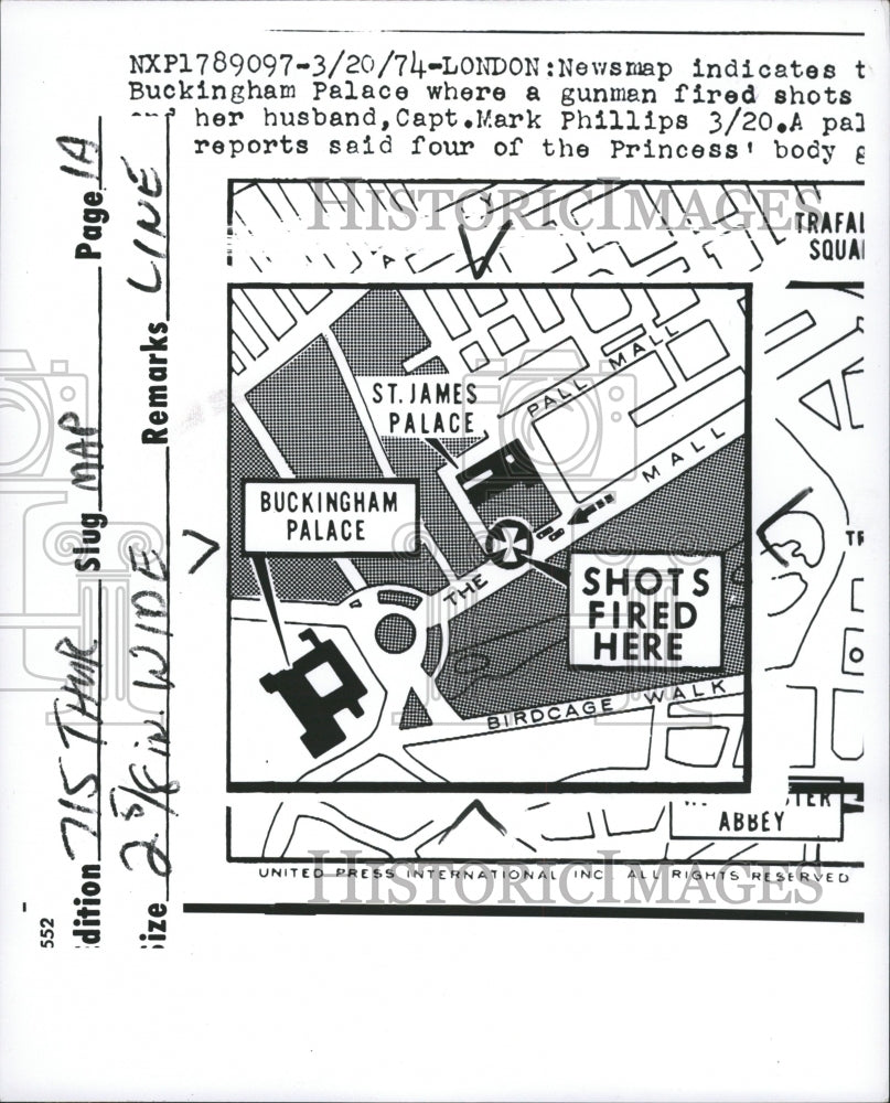 1974 Press Photo Capt Mark Philips Buckingham Palace - RRW30613 - Historic Images
