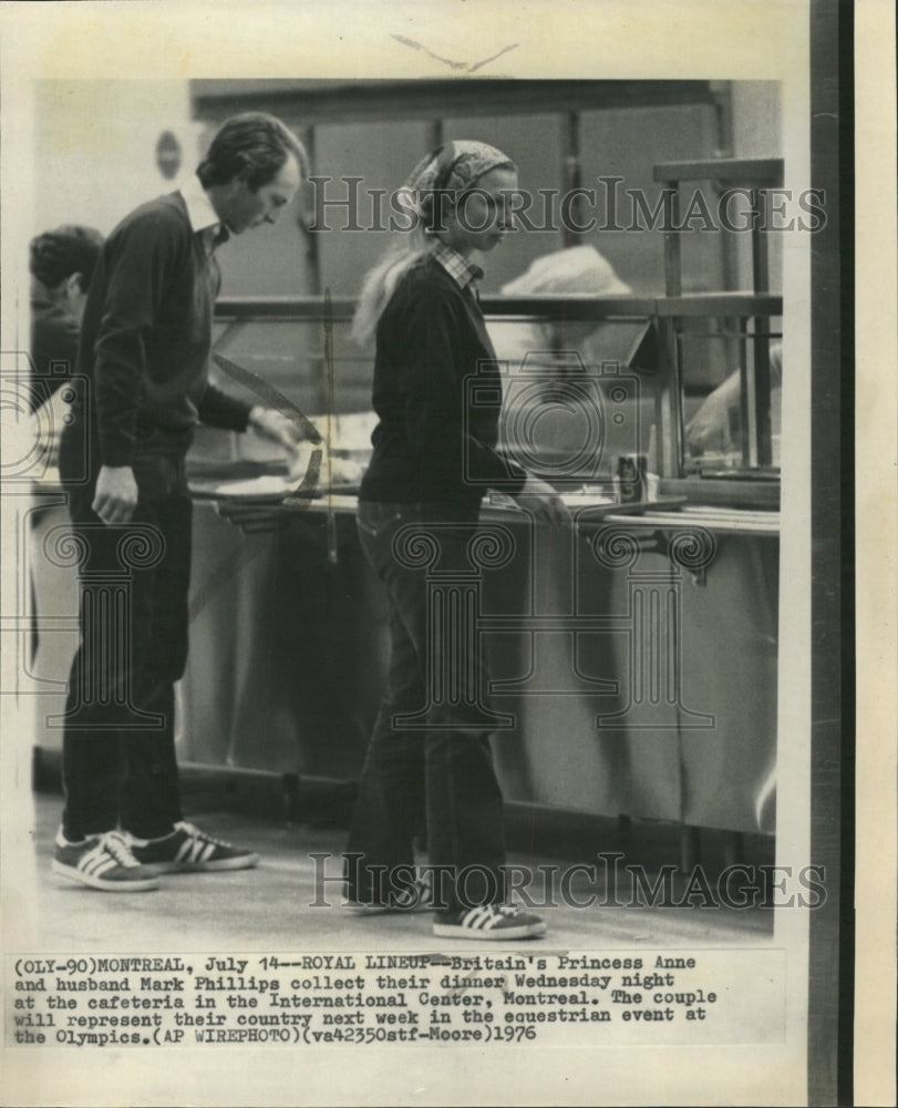 1976 Press Photo Royal lineup Britain Anne Mark Phillip - RRW30615 - Historic Images