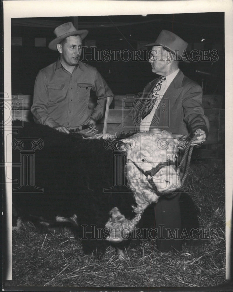 1948 Press Photo Junior Hereford calf bull Symbol Seth - RRW30685 - Historic Images