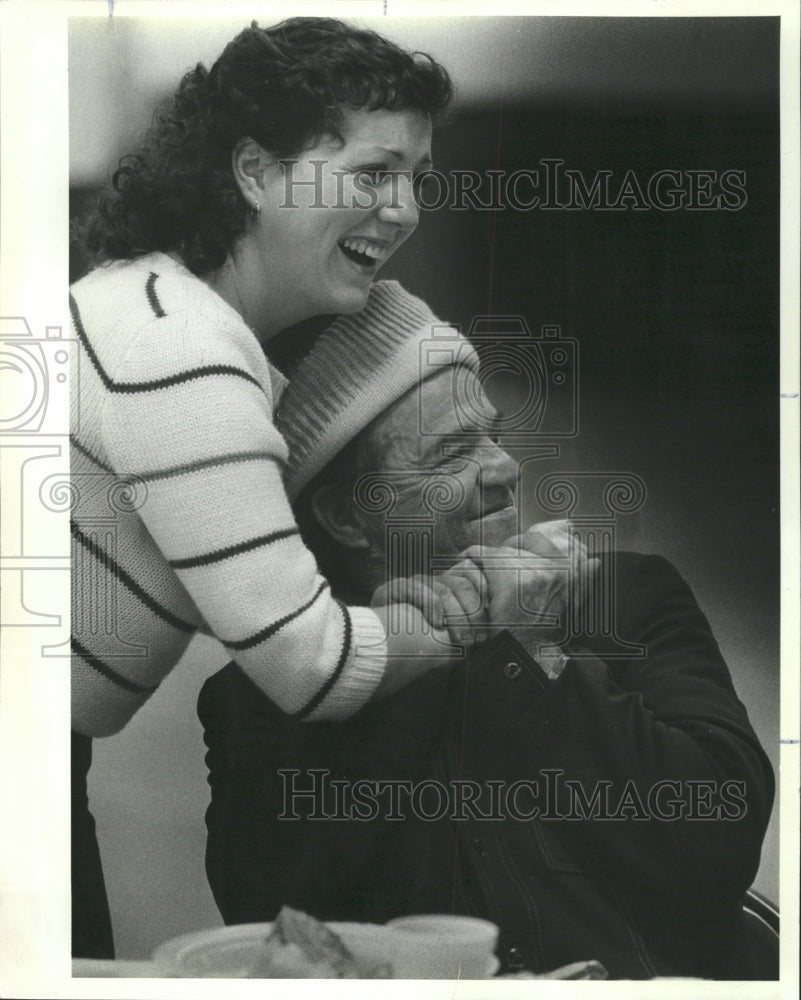 1982 Press Photo CATHOLIC CHARITIES KATIE O&#39;DONNELL - RRW30763 - Historic Images