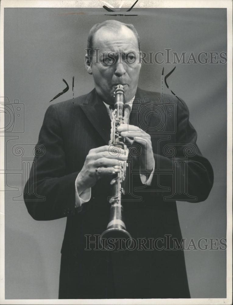 1962 Press Photo Woodrow Charles Herman Soprano Leader - RRW30805 - Historic Images