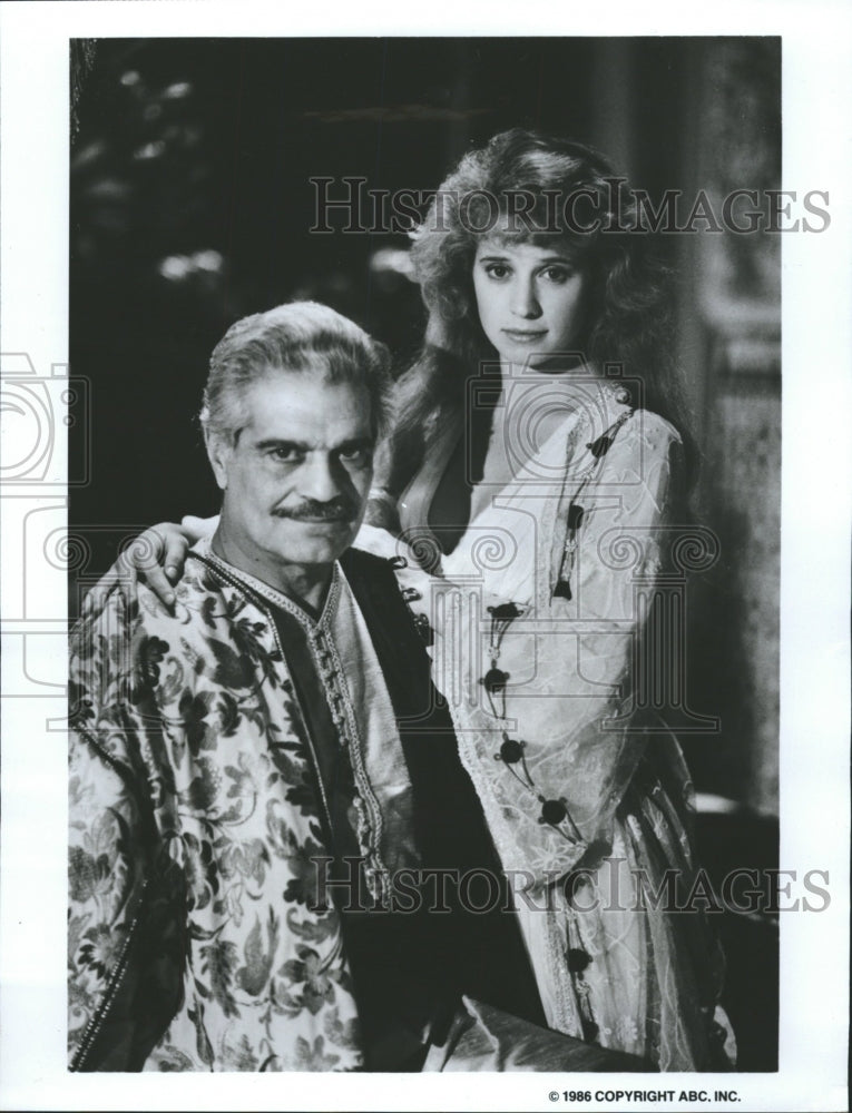 1986 Press Photo Nancy Travis blond blond American - RRW30859 - Historic Images