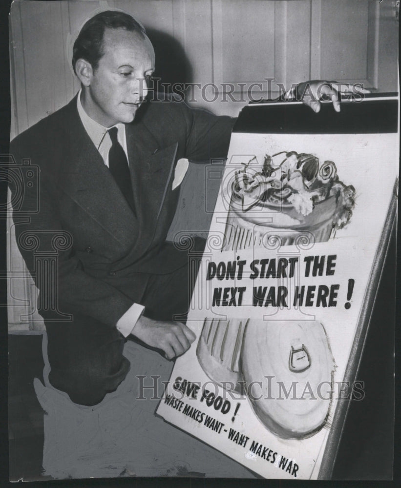 1947 Press Photo Charles Luckman American Architect - RRW31157 - Historic Images