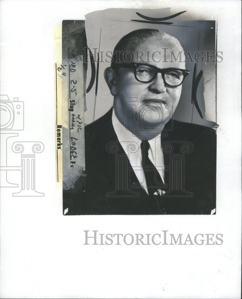 1975 Press Photo Harvey Lodge - RRW31181 - Historic Images