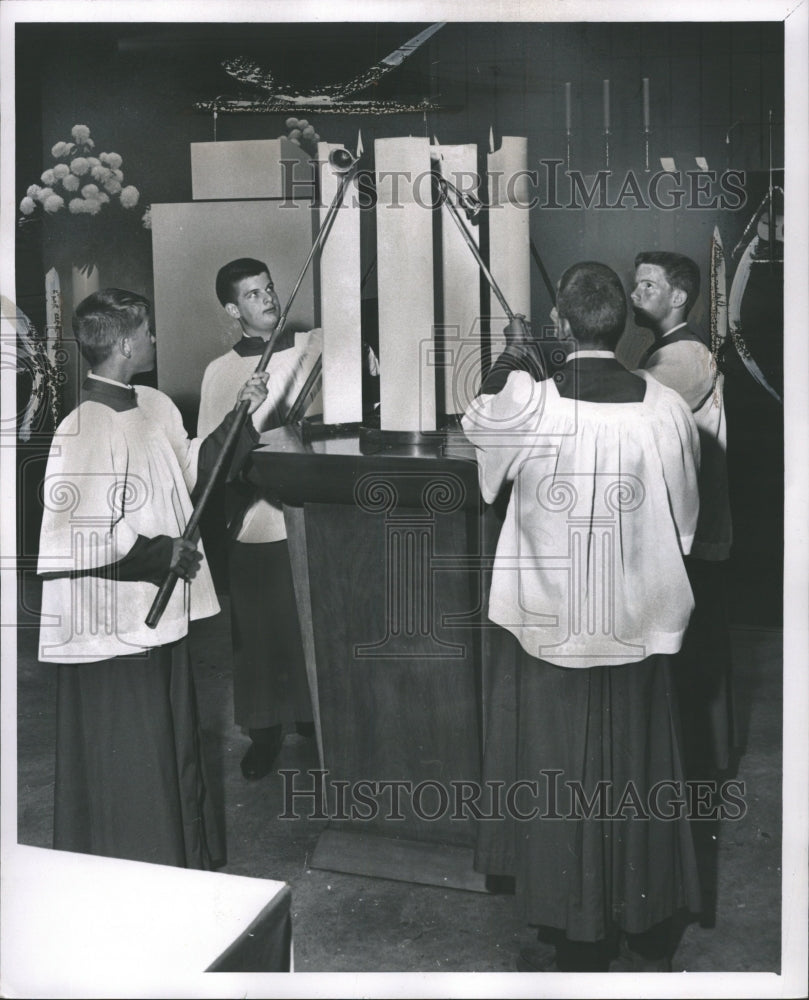 1962 Press Photo Lutherans Cobo Arena Detroit - RRW31195 - Historic Images