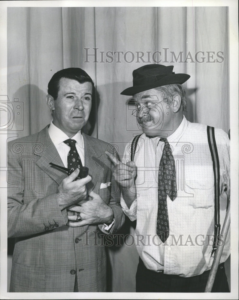 1952 Press Photo Cliff Arquette (Actor/Comedian) - RRW31271 - Historic Images