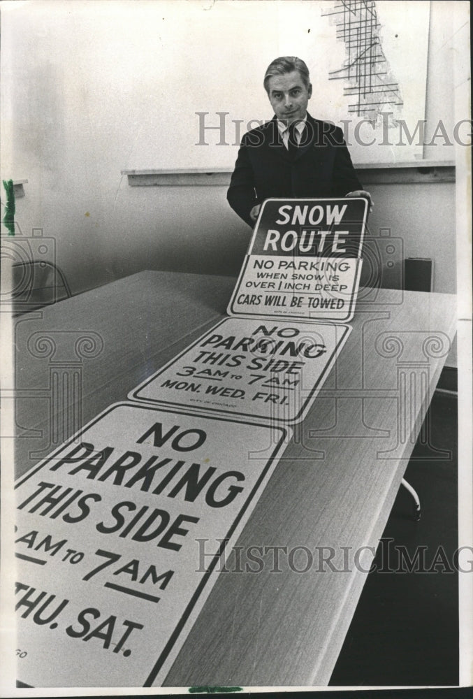 1967 Press Photo James V. Fitzpatrick City Commissioner - RRW31327 - Historic Images