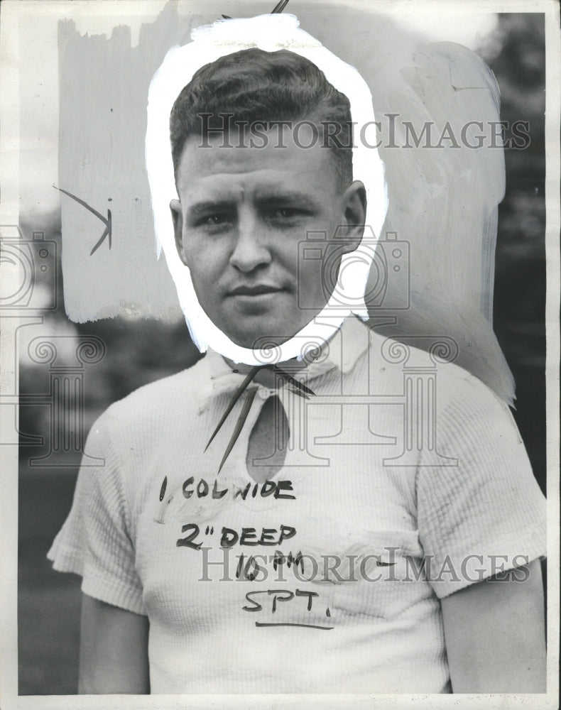 1937 Press Photo William Barclay Flint Golfer - RRW31453 - Historic Images