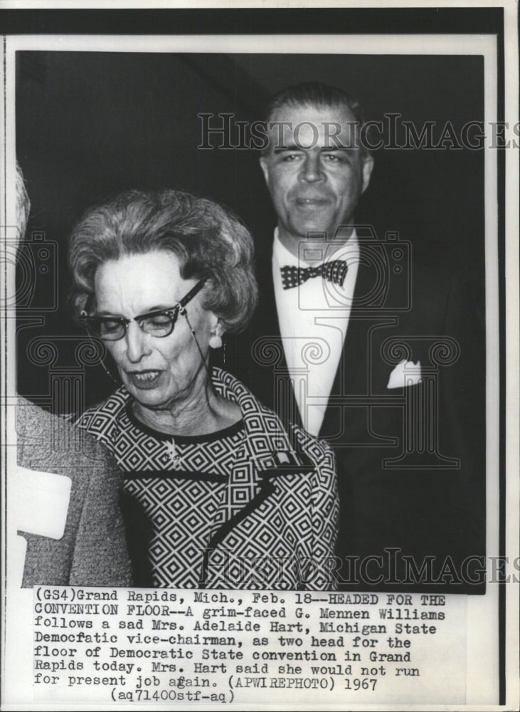 1967 Press Photo Adelaide Hart Democratic Politician - RRW31551 - Historic Images